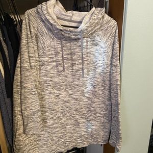 Cowl neck sweatshirt